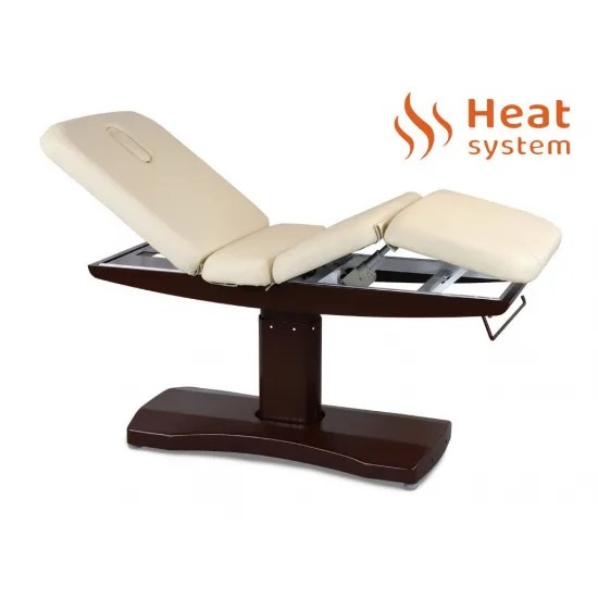 Stacionarni stol za masažu Libra 4 HEAT So Skin K434 bež — slika 2