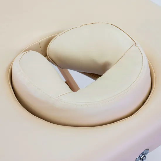 Masažni stol Panda 70 Comfort Face Hole Vinyl Flex K033 bež — slika 5