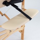 Masažni stol Panda 70 Comfort Face Hole Vinyl Flex K033 bež