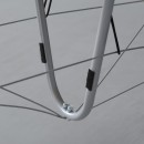 Masažni stol Chiro Ultralux 19 Alu Vinyl Flex K015 Crni