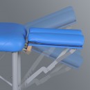 Masažni stol Chiro Ultralux 19 Alu Vinyl Flex K015 Crni