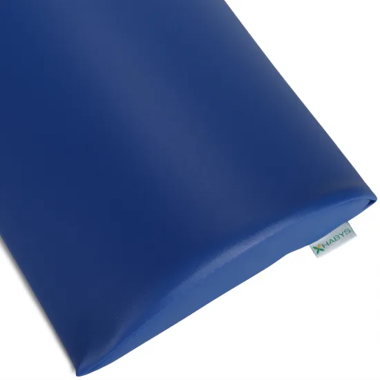 Poluokrugli jastuk za lumbalni dio 40x25x7 mekani K012 tamnoplavi — slika 3