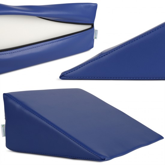 Klinasti jastuk 30x40x16 K012 tamnoplava