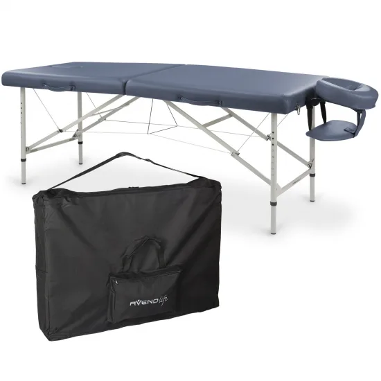 Masažni stol Verona Matt Touch K102 Agate Blue — slika 12