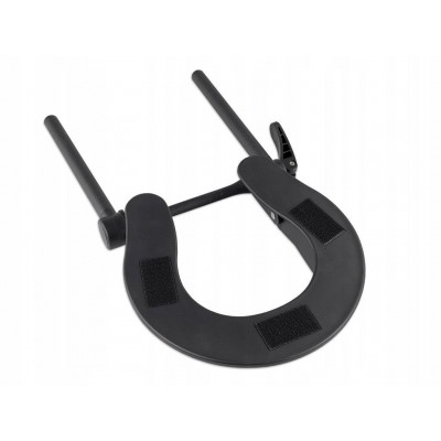 Postolje za lice 1D crno