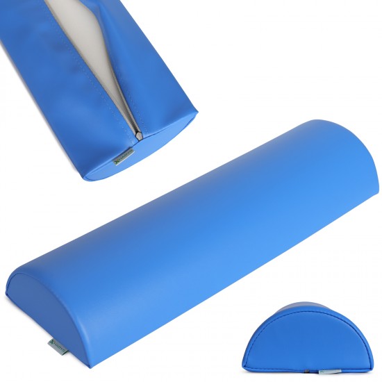 Poluokrugli jastuk 60x19x9 K023 Plavi