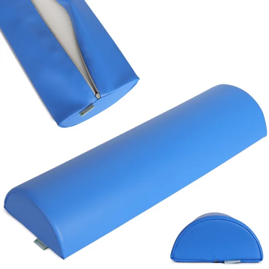 Poluokrugli jastuk 60x19x9 K023 Plavi