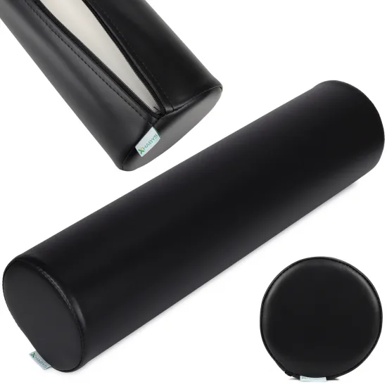 Okrugli jastuk 15x60 K015 Crni