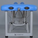 Masažni stol Chiro Ultralux 19 Alu Vinyl Flex K023 Plavi Masažni stol Chiro Ultralux 19 Alu Vinyl Flex K023 Plavi
