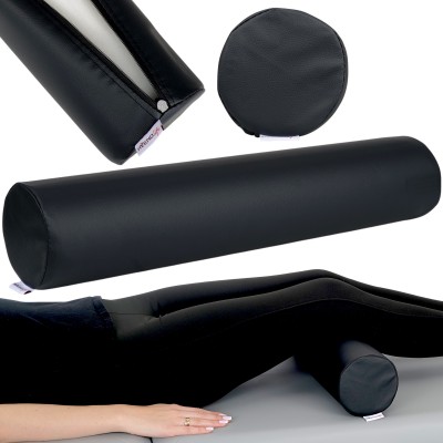 Okrugli jastuk 12x60 Comfy Base PU K515 crni