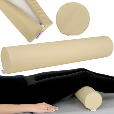 Okrugli jastuk 12x60 Comfy Base PU K533 bež