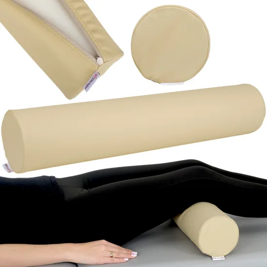 Okrugli jastuk 12x60 Comfy Base PU K533 bež