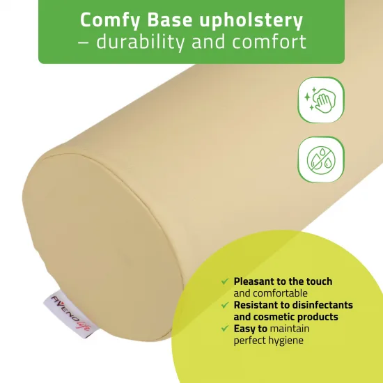 Okrugli jastuk 12x60 Comfy Base PU K533 bež — slika 4