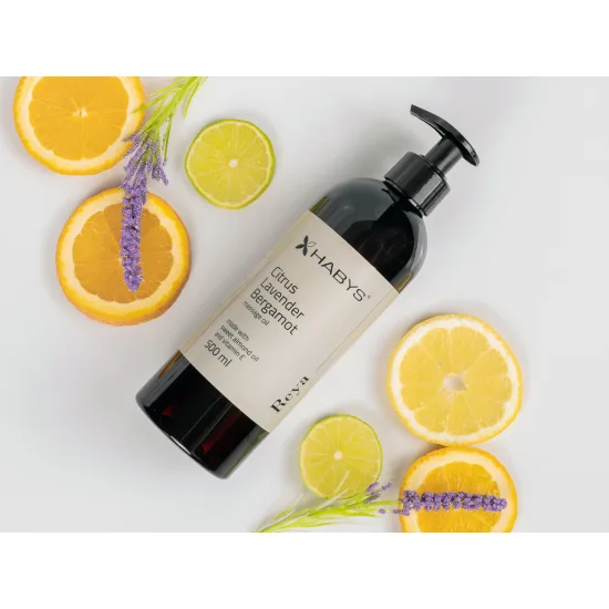Ulje za masažu Reya Citrus Lavanda Bergamot, HABYS 500 ml 500 ml — slika 3