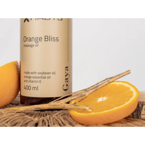 Ulje za masažu Gaya Orange Bliss, HABYS 400 ml — slika 3