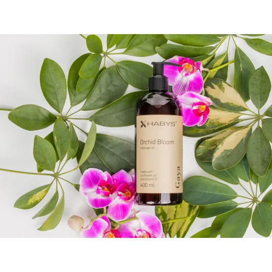 Ulje za masažu Gaya Orchid Bloom, HABYS 400 ml — slika 2
