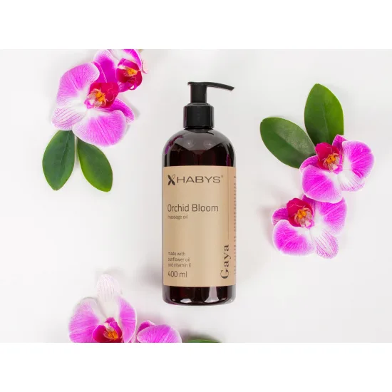 Ulje za masažu Gaya Orchid Bloom, HABYS 400 ml — slika 3