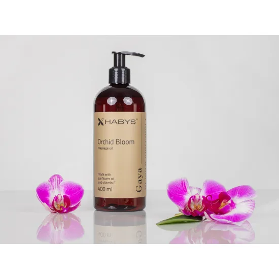 Ulje za masažu Gaya Orchid Bloom, HABYS 400 ml — slika 4