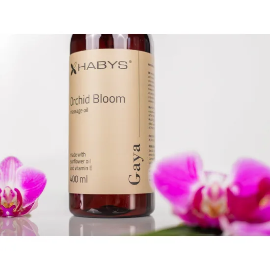 Ulje za masažu Gaya Orchid Bloom, HABYS 400 ml — slika 5