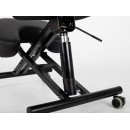Ergonomska klečeća stolica Ergo Standard, plinska opruga, kotačići s blokadom