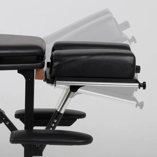 Prijenosni kiropraktički stol Arena 180 Simply Texture Black — slika 3