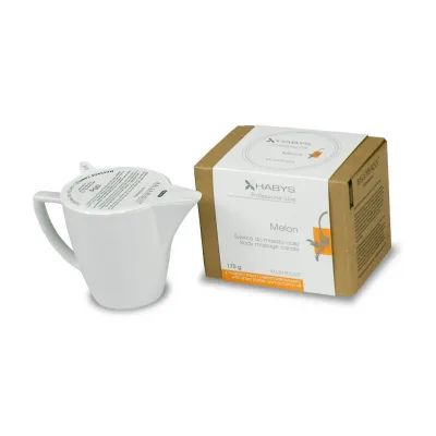 Masažna svijeća - Dinja 170 g Habys