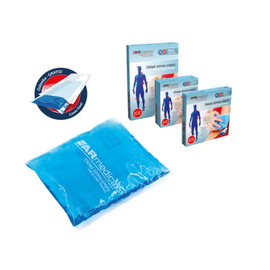 Višekratna hladno-topla gel obloga ARmedical Mini, 10x10 cm — slika 2