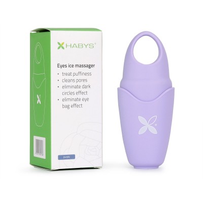 Masažer za lice ledom, HABYS, ljubičasti S