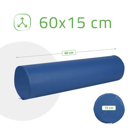 Okrugli jastuk 15x60 - K512 plavi — slika 5
