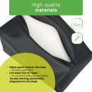 Klinasti jastuk 20x15x10 K515 crni