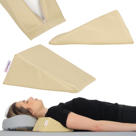 Klinasti jastuk 20x15x10 K533 bež boje