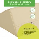 Klinasti jastuk 20x15x10 K533 bež boje