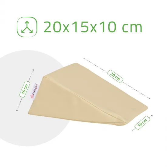 Klinasti jastuk 20x15x10 K533 bež boje — slika 5
