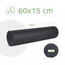 Okrugli jastuk 15x60 - K515 Crni