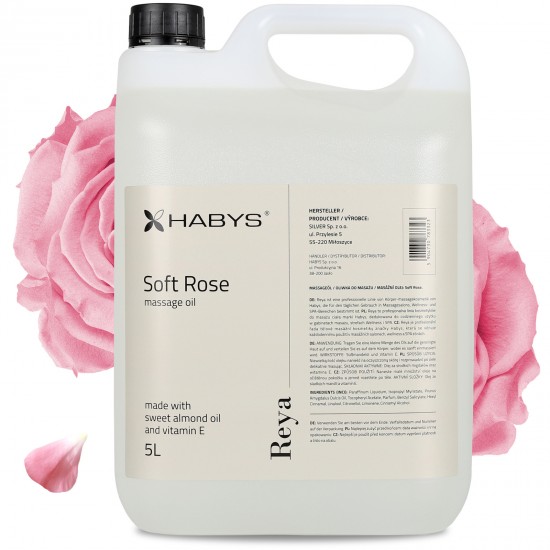 Ulje za masažu Reya Soft Rose HABYS, 5000 ml