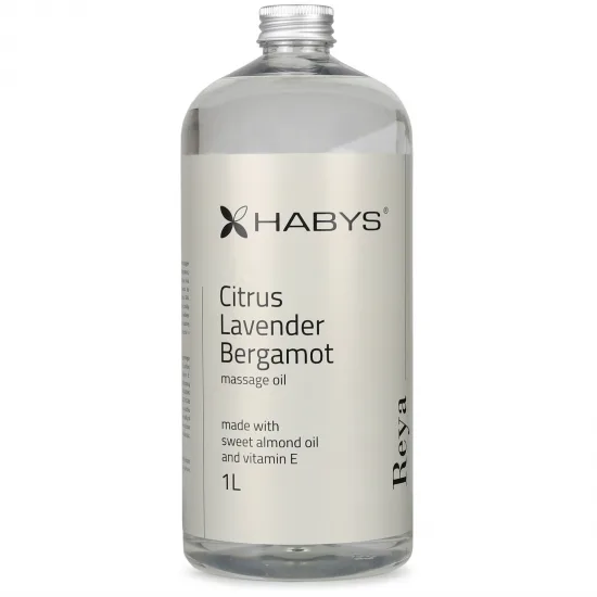 Ulje za masažu Reya Citrus/Lavanda/Bergamot, HABYS 1000 ml — slika 2