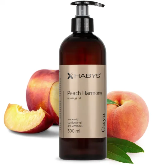 Ulje za masažu Gaya Peach Harmony, HABYS 500 ml