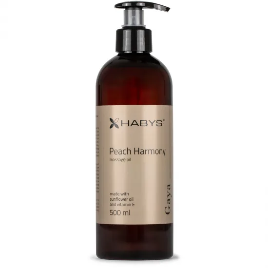 Ulje za masažu Gaya Peach Harmony, HABYS 500 ml — slika 3