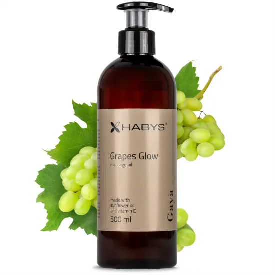 Ulje za masažu Gaya Grapes Glow, HABYS 500 ml