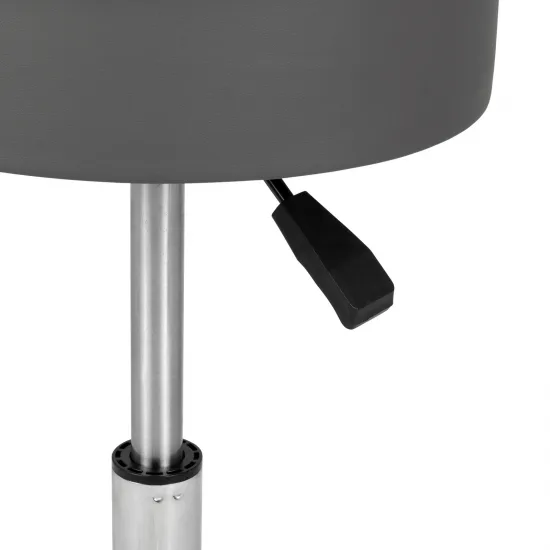 Mobi stolac PVC sivi — slika 3