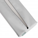 Poluokrugli jastuk 60x15x10 k729 svijetlosiva