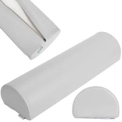 Poluokrugli jastuk 60x18x12 K729 svijetlosiva