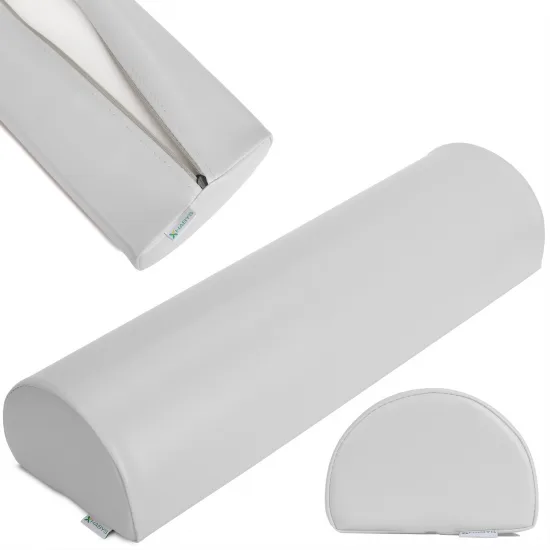 Poluokrugli jastuk 60x18x12 K729 svijetlosiva