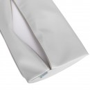 Poluokrugli jastuk za lumbalni dio 40x25x5 tvrdi k729 svijetlosivi