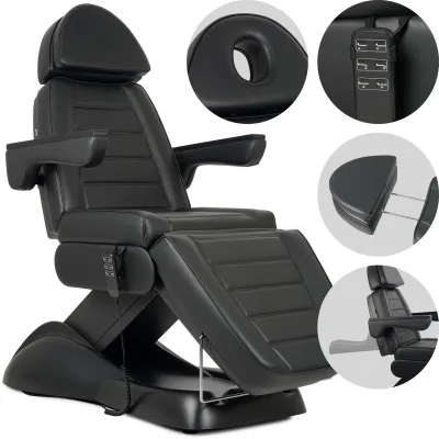 Električna kozmetička stolica Leo PRO 4 Comfy Base k515 crna