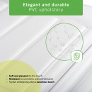 Električna kozmetička stolica Leo PRO 4 Comfy Base k501 bijela