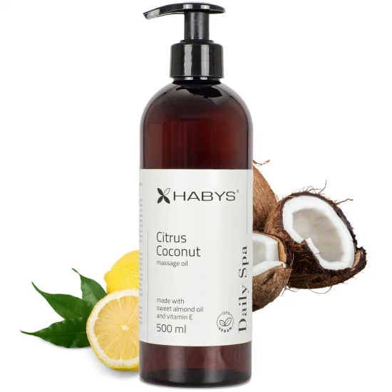 Ulje za masažu Daily Spa Citrus kokos, HABYS 500 ml