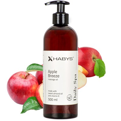 Massage oil Daily Spa Apple Breeze, HABYS 500 ml
