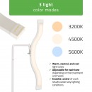 Kozmetička lampa Vena Light, bijela