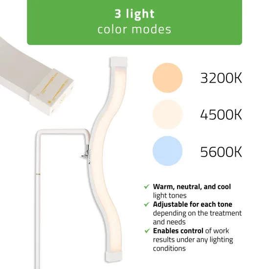 Kozmetička lampa Vena Light, bijela — slika 5